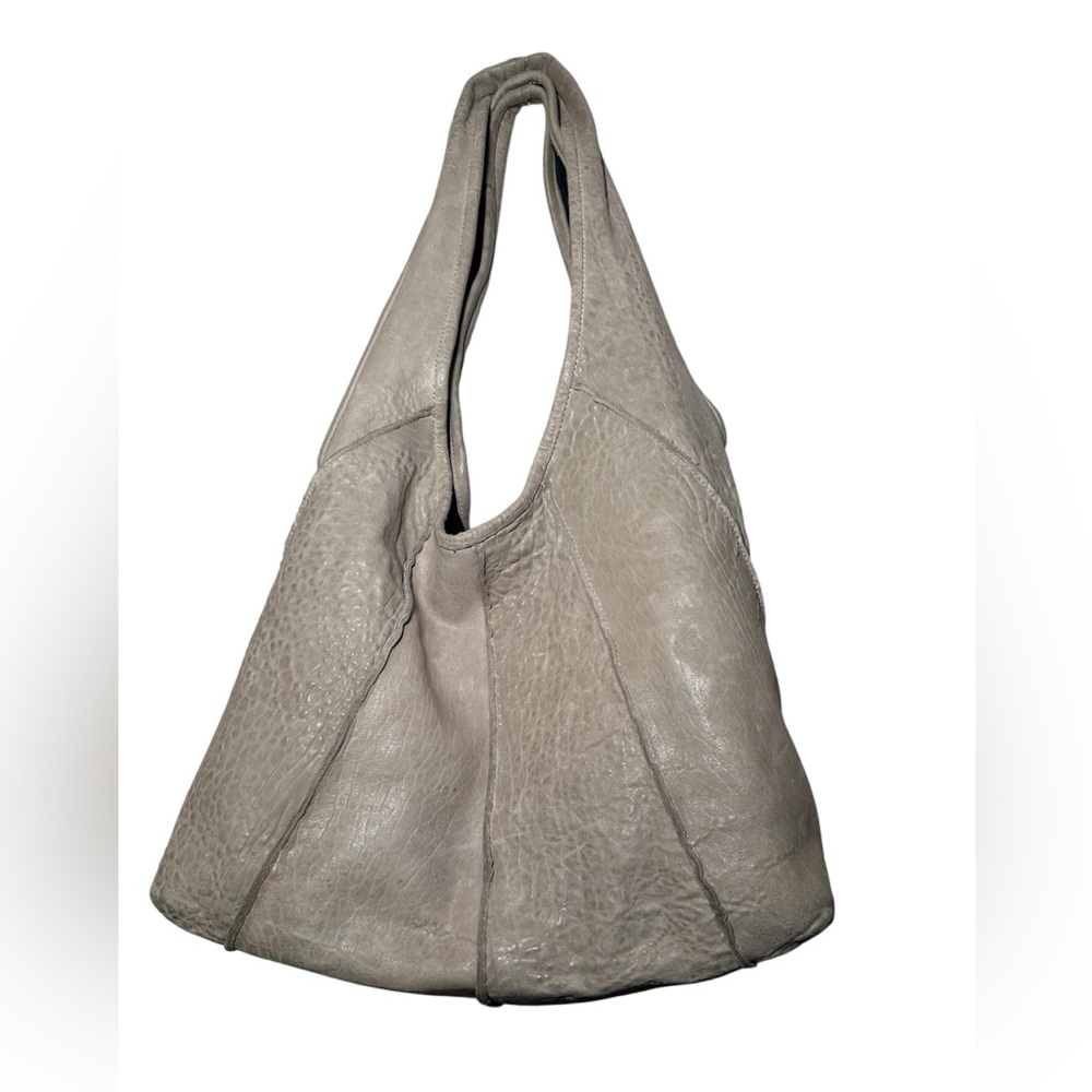 Daniella Lehavi Chic Beige Leather Hobo Bag - Picture 2 of 3